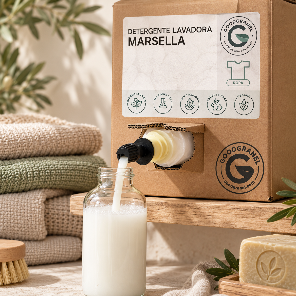Detergente Lavadora Marsella