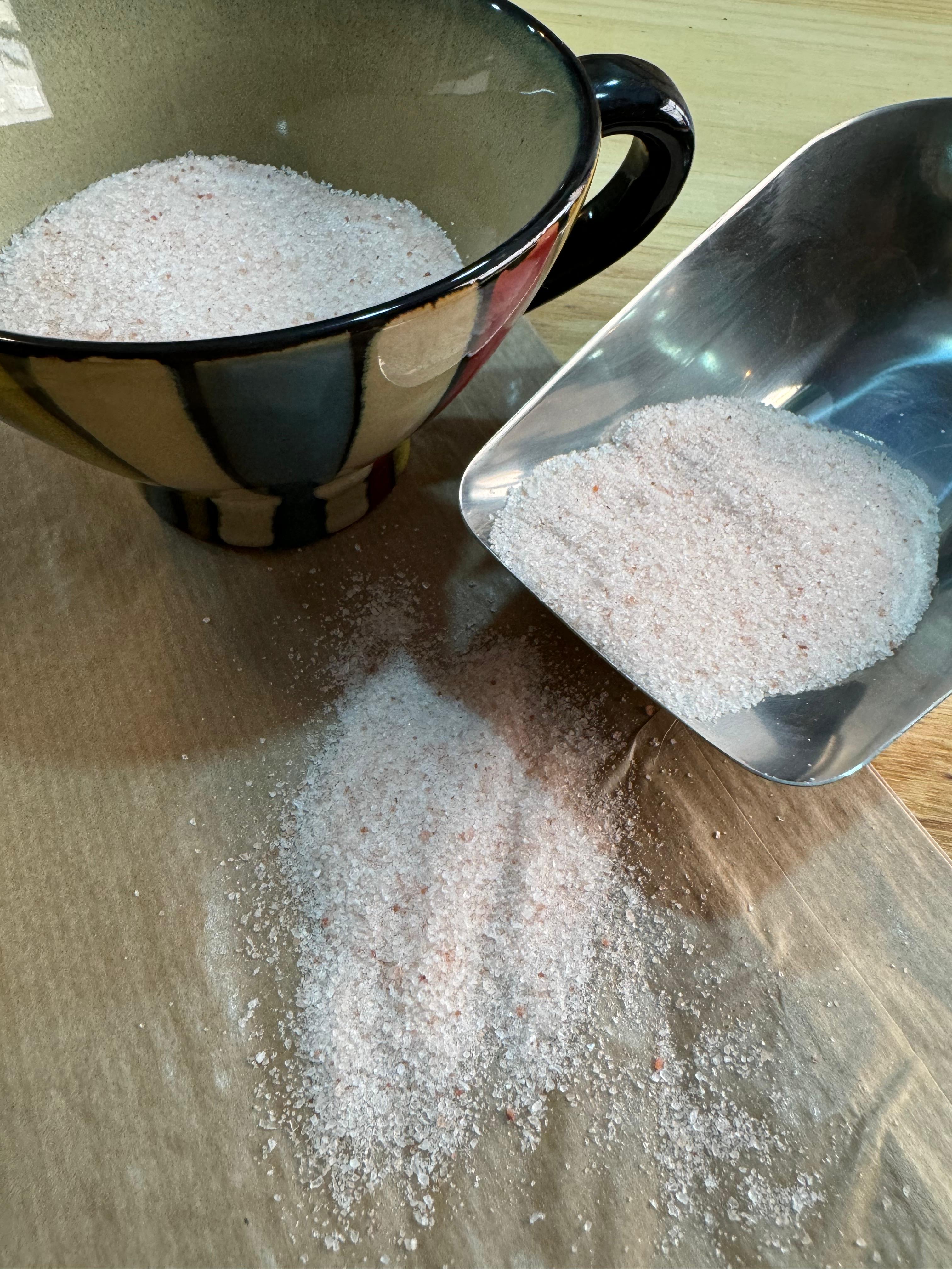 Sal del Himalaya fina